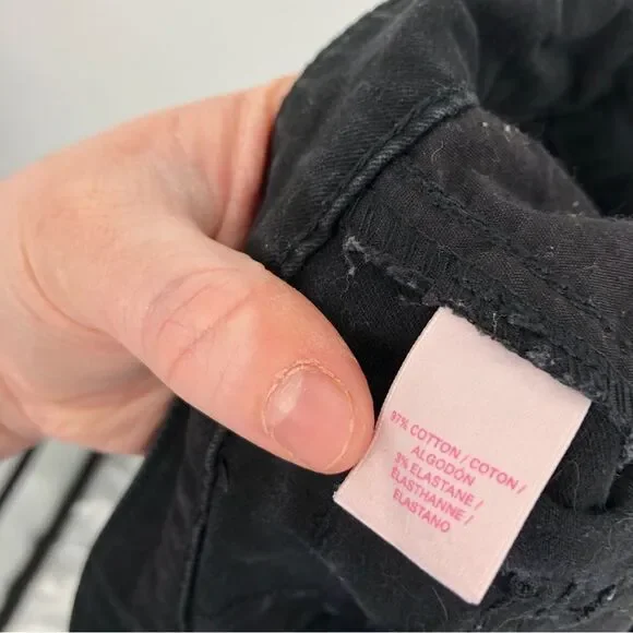 Victoria’s Secret‎ Black Chino Shorts 3.5 Inch Size 14 - Picture 4 of 7